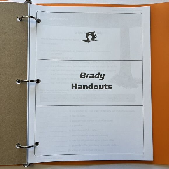 BJU Press Reading 5 Quests Student Handouts Homeschool Curriculum 452391 - Picture 12 of 16